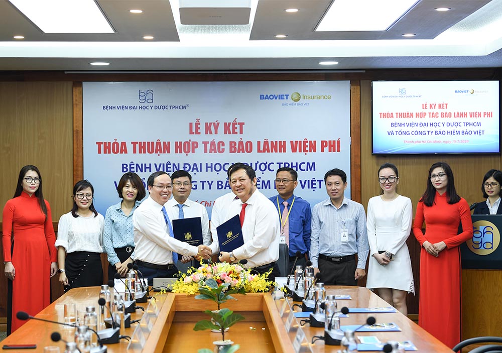 Bảo hiểm Bảo Việt ký kết thoả thuận hợp tác bảo lãnh viện phí với Bệnh viện Đại học Y dược TPHCM
