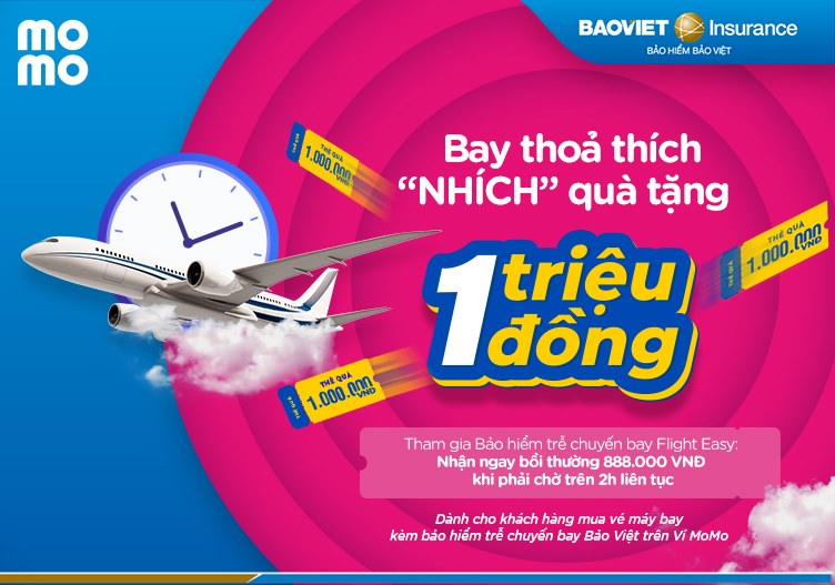 Bay thỏa thích, “nhích quà tặng 1 triệu đồng”